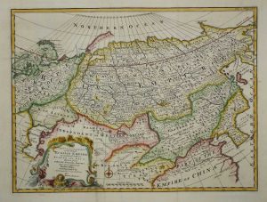 A New & Accurate Map of the Whole Russian Empire, as Contain'd both in Europe and Asia ...