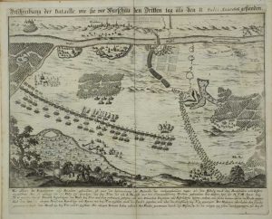 Beschreibung der Bataille, wie sie vor Warschau den Britten tag als den 30/20 Julii Anno 1656 gestanden