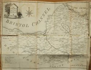 A Topographical Survey of the Counties of Somerset, Gloucester, Worcester, Stafford, Chester, and Lancaster. Containing A new-engraved Map of each County, with a complete Description of the Great, Direct, and Cross Roads ...