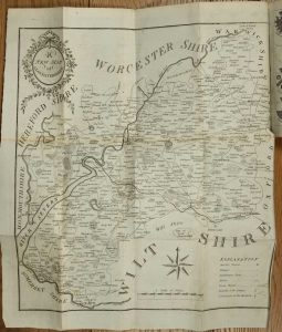 A Topographical Survey of the Counties of Somerset, Gloucester, Worcester, Stafford, Chester, and Lancaster. Containing A new-engraved Map of each County, with a complete Description of the Great, Direct, and Cross Roads ...