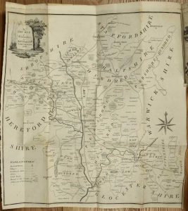 A Topographical Survey of the Counties of Somerset, Gloucester, Worcester, Stafford, Chester, and Lancaster. Containing A new-engraved Map of each County, with a complete Description of the Great, Direct, and Cross Roads ...