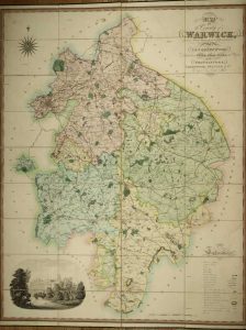 Map of the County of Warwick, from an Actual Survey, made in the Years 1820 & 1821, By C. & J. Greenwood