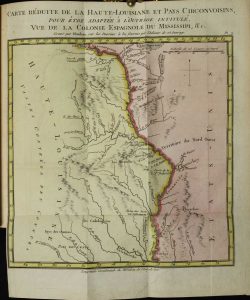 Vue de la Colonie Espagnole du Mississippi, ou des Provinces de Louisiane et Floride Occidentale