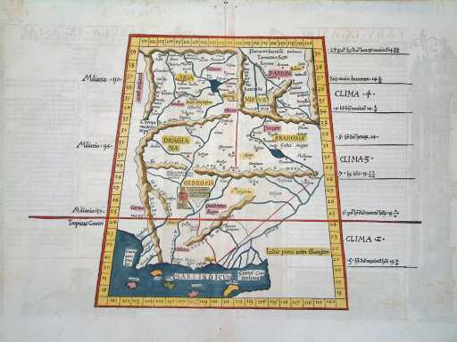 Rare maps of Asia continent