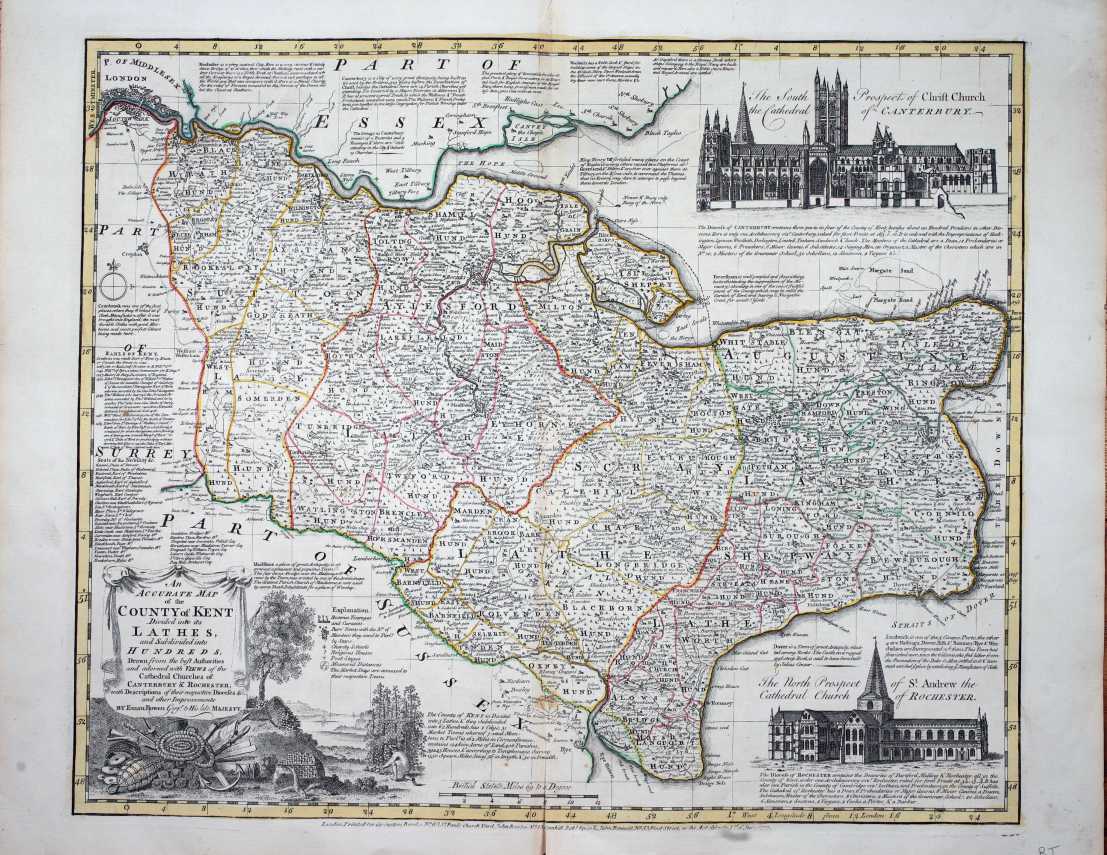 An Accurate Map of the County of Kent