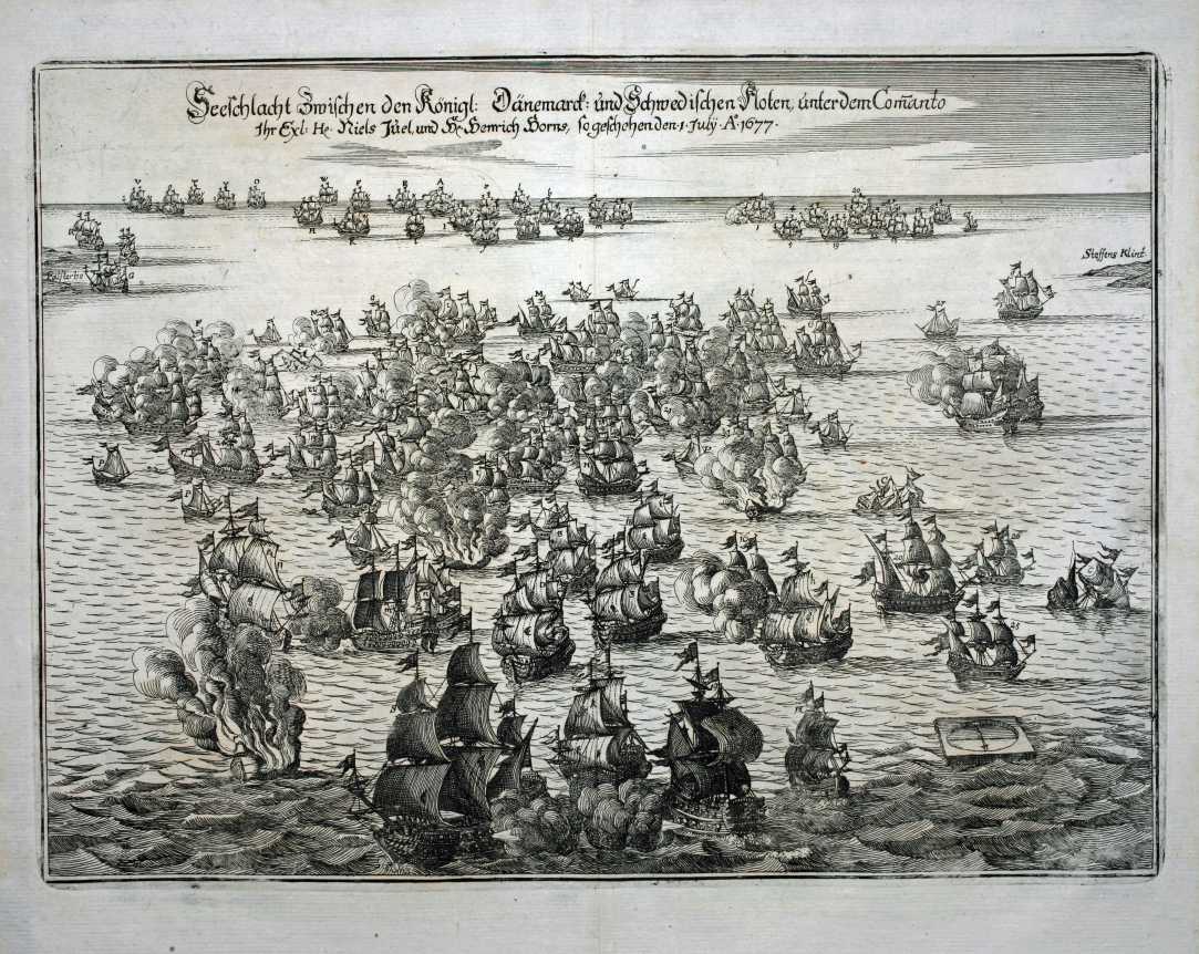 Seeschlacht Zwischen den Konigl Danemark und Schwedischen Floten…1677