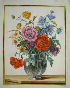 Livre de Corbeilles et Vases de Fleurs. The PAIR