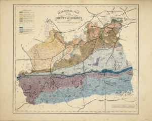 Geological Map of the County of Surrey