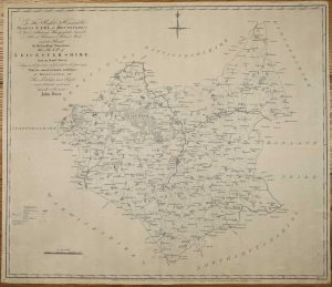 This Map of Leicestershire from an Actual Survey, Begun in the Year 1775, and Finished in the Year 1777