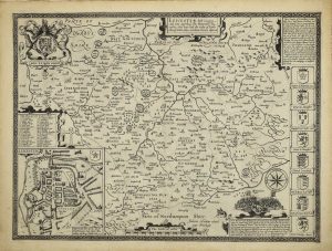 Leicester both Countye and Citie described