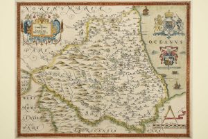 The County Palatine of Durisme exactly drawne 1642