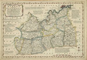 Surrey, Divided into Hundreds