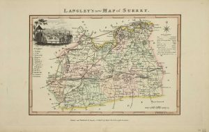 Langley's New Map of Surrey