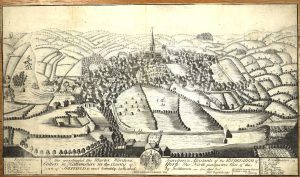 To the worshipful the Master, Wardens, Searchers, & Assistants, of the Corporation of Cutlers in Hallamshire in the County of York; This North perspective View of the Town of Sheffield, is most humbly dedicated