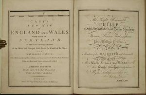 Cary's New Map of England and Wales, with part of Scotland. On which are carefully laid down All the Direct and Principal Cross Roads, the Course of the Rivers and navigable Canals, Cities, Market and Borough Towns, Parishes, and most considerable Hamlets, Parks, Forests & c.& c. Delineated from Actual Surveys; and materially assisted from Authentic Documents Liberally supplied by the Right Honourable the Post Masters General