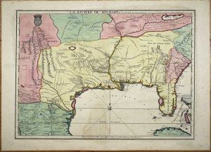 La Riviere de Missisipi, et ses Environs, dans l'Amerique Septentrionale. Mis a jour par N. de Fer, Geographe de sa Majeste Catolique 1715<br/>