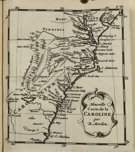 L'Amerique Angloise, ou description des isles terres du roi D'Angleterre, dans L'Amerique