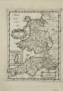 Principaute de Galles. Partie Occidentale D'Angleterre