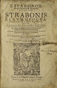 Strabonis Rerum Geographicarum Libri Septemdecim