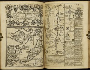 Britannia Depicta or Ogilby Improv'd; Being a Correct Coppy of Mr: Ogilby's Actual Survey of all ye Direct & Principal Cross Roads in England and Wales