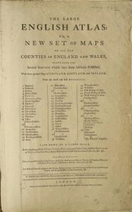 The Large English Atlas: or, a New Set of Maps