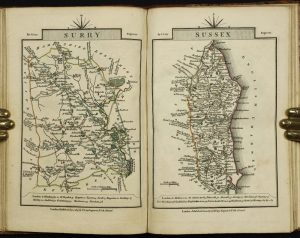 Cary's Traveller's Companion, or, a Delineation of the Turnpike Roads of England and Wales; shewing the immediate Route to every Market and Borough Town throughout the Kingdom. Laid down from the best Authorities, On A New Set Of County Maps. To which is added An Alphabetical List of all the Market Towns, with the Days on which they are held