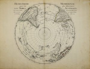 Hemisphere Septentrional pour Voir Plus Distinctement les Terres Arctiques …/ L'Hemisphere Meridional pour Voir Plus Distinctement les Terres Australes