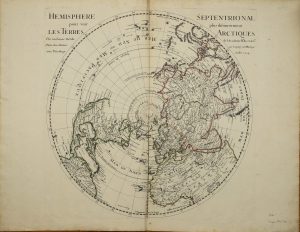 Hemisphere Septentrional pour Voir Plus Distinctement les Terres Arctiques …/ L'Hemisphere Meridional pour Voir Plus Distinctement les Terres Australes