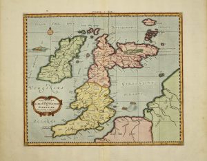 Tab. I. Europae, Continens Albion, Britanniam, et Hiberniam ...