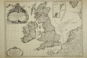 Les Isles Britanniques Comprenant les Royaumes d'Angleterre, d'Ecosse, et d'Irlande