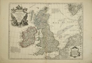 Les Isles Britanniques ou sont le Royaumes d'Angleterre ...