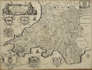 A Generall Mapp of South Wales Wherein are the Countyes of ...