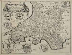 A Generall Mapp of South Wales Wherein are the Countyes of ...