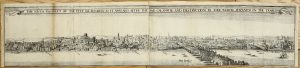 The South Prospect of the City of London as it appeard after the Sad Calamitie and Destruction by Fire which hapened in the Yeare 1666