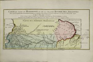 Carte du Cours du Maragnon ou de la Grande Riviere des Amazones