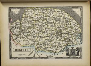 Johnson's Atlas of England; With all the Railways Containing Forty Two Separate Maps of the Counties and Islands