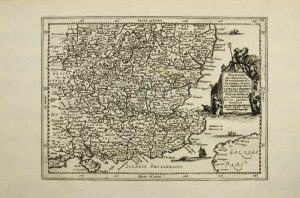 Warwicum Northamptonia, Huntingdonia, Cantabrigia, Suffolcia, Oxonium, Buckinghamia, Bedfordia, Hartfordia, Essexia, Berceri, Midelsexia, Southhatonia, Surria, Cantium, Southsexia