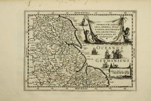 Eboracum, Lincolnia, Derbia, Staffordia, Notinghamia, Lecestria, Rutlandia, et Norfolcia