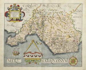 Glamorgan Comitatus qui olim Pars Silurum