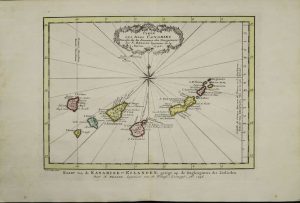 Carte des Isles Canaries