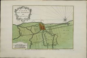 Carte des Environs de Batavia