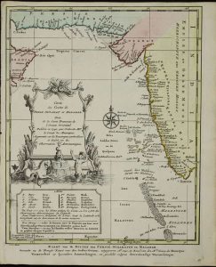 Carte des Costes de Perse, Guzarat et Malabar