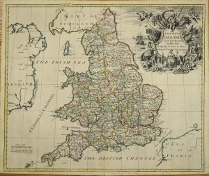 A New Map of England From the latest Observations