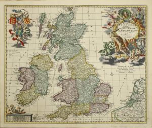 Magnae Britanniae Tabula; Comprehendens Angliae, Scotiae, ac Hiberniae Regna