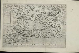 Castel Novo fortezza del Turco assediata da Christiani 1572 nel colfo di venetia