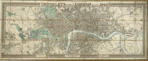 Cruchley's New Plan of London, improved to 1840