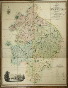 Map of the County of Warwick, from an Actual Survey, made in the Years 1820 & 1821, By C. & J. Greenwood