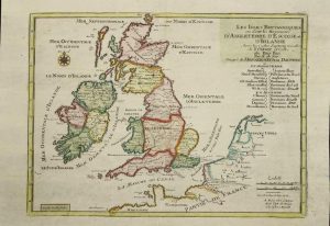 Les Isles Britanniques ou Sont les Royaumes d'Angleterre d'Ecosse et d'Irlande