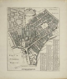 A Mapp of the Parish of St Martin's in the Fields