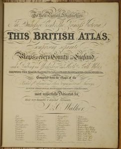 British Atlas, Comprising separate Maps of every County in England